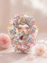 Luxury SKULLPANDA “In the Garden” Plush Doll | Swarovski Crystal Embellished | Shanghai Limited Edition | Handmade & Customizable