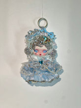 Luxury SKULLPANDA “Song of Snow” Doll | Swarovski Crystal Details | Premium Doll Outfit | Handmade Custom Design