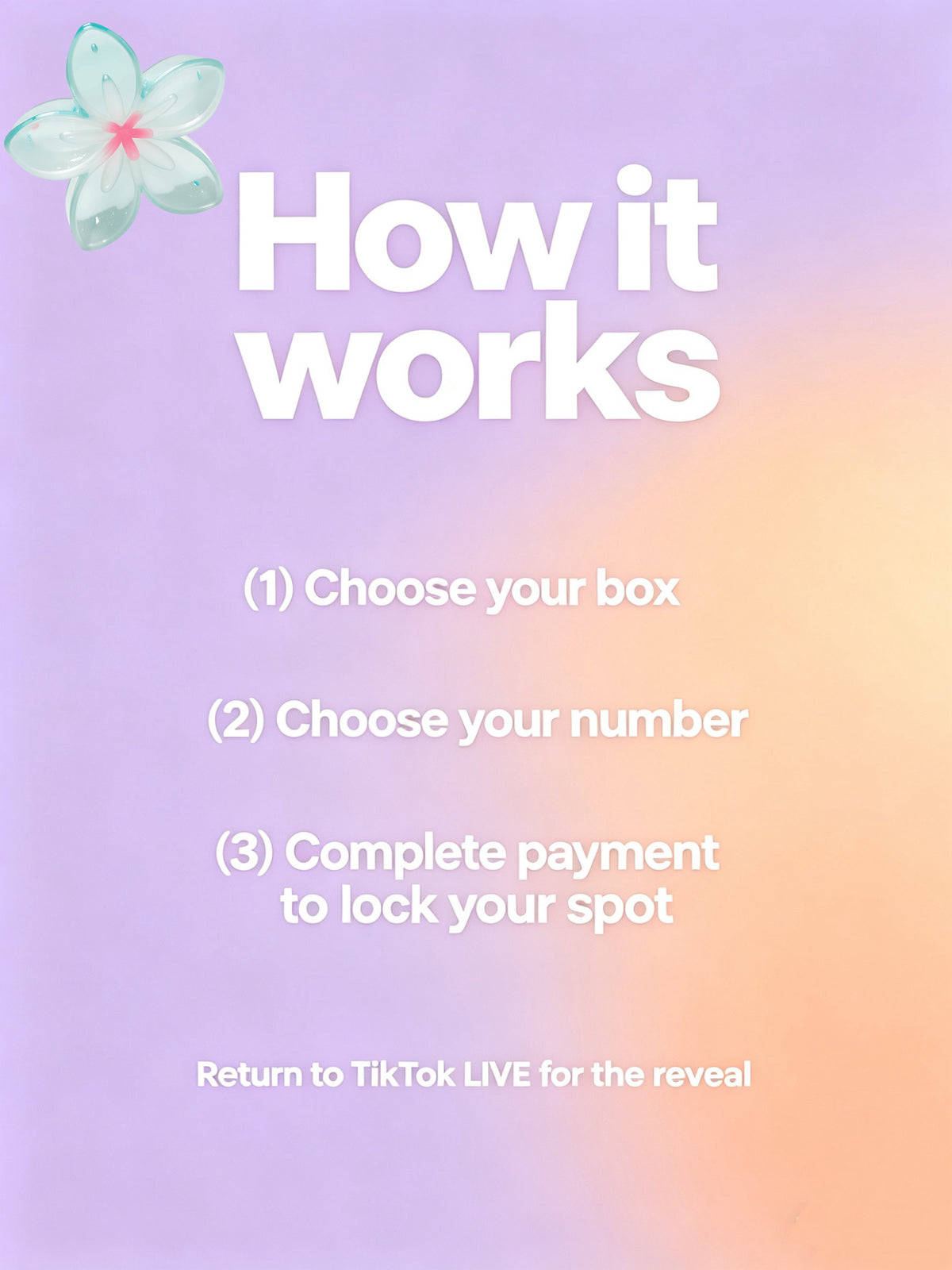 Claim Your LIVE Number
