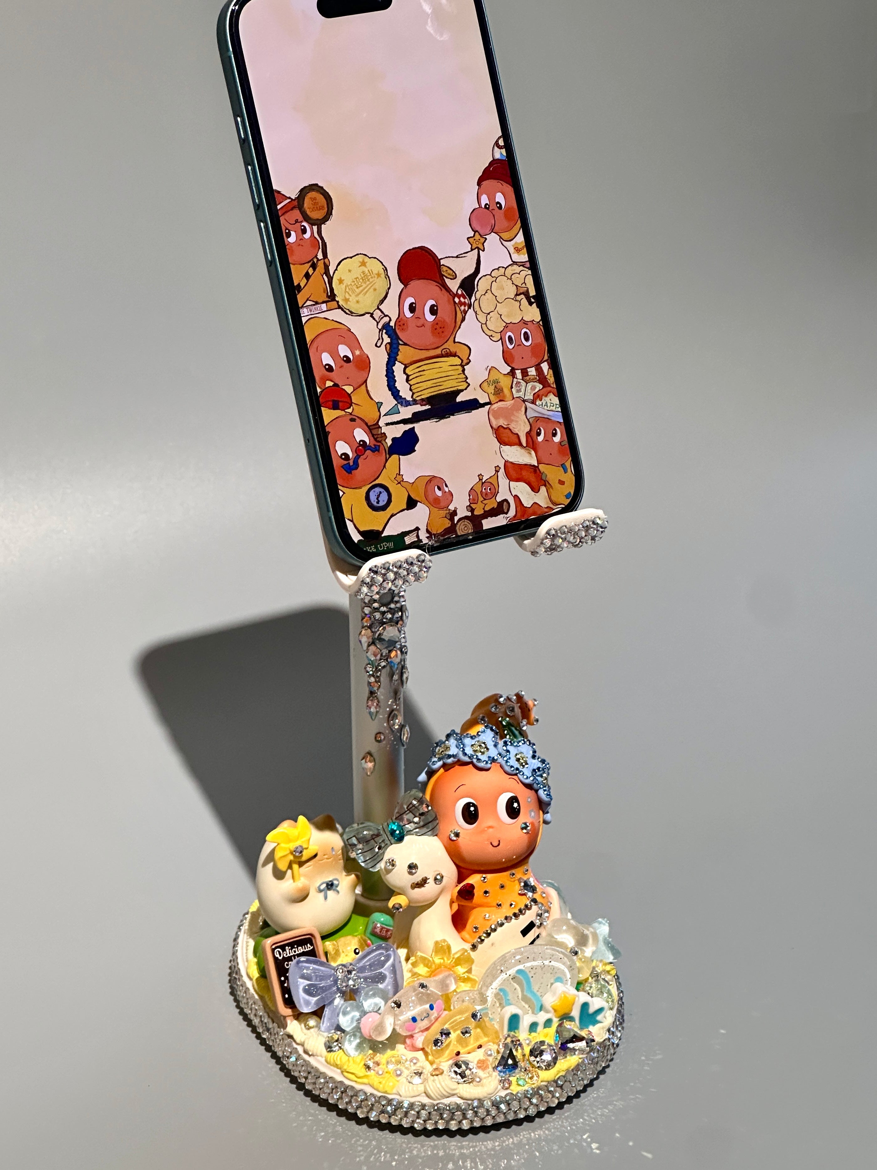 Handmade Crystal Twinkle Twinkle Phone Stand