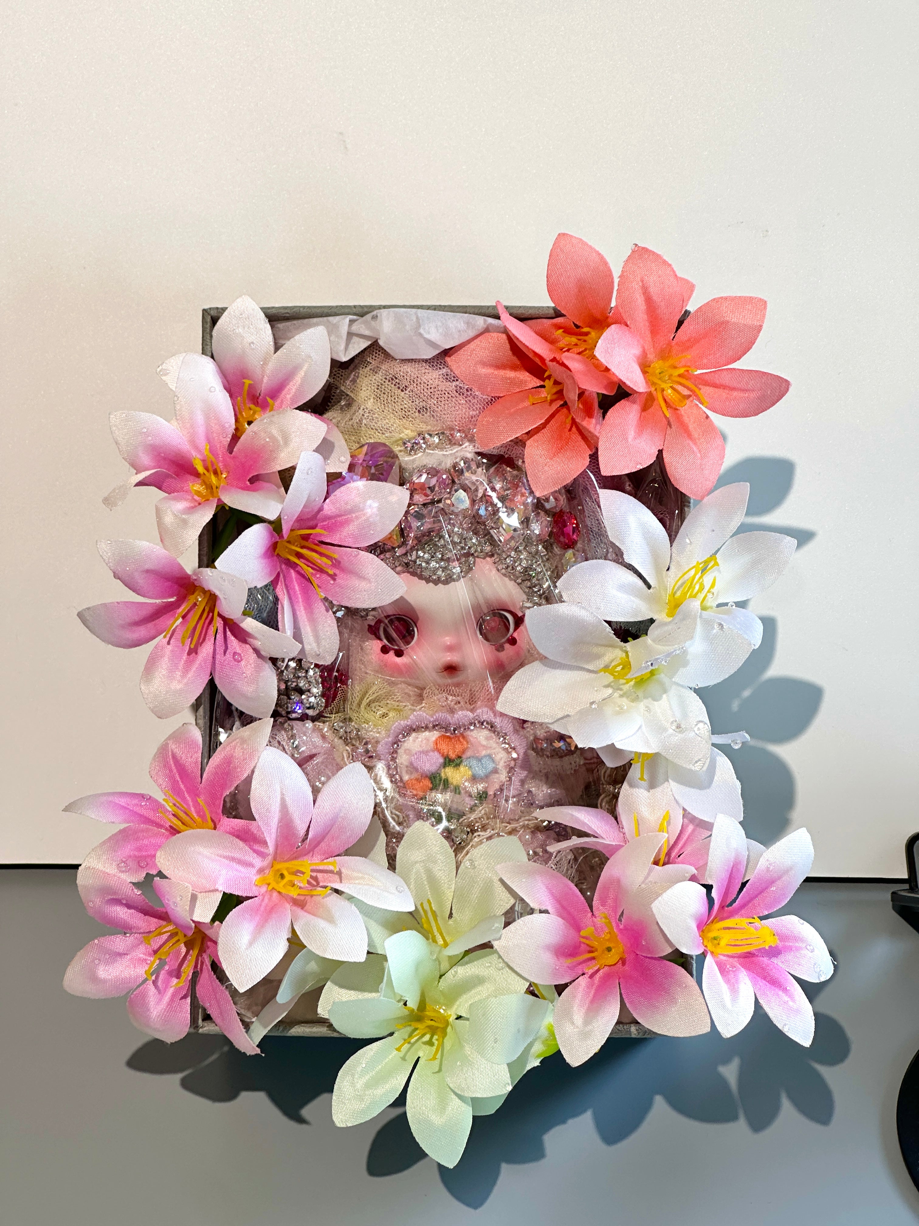 Luxury SKULLPANDA “Moldy Muffin” Doll | Swarovski Crystal Details | Premium Doll Outfit | Handmade & Customizable
