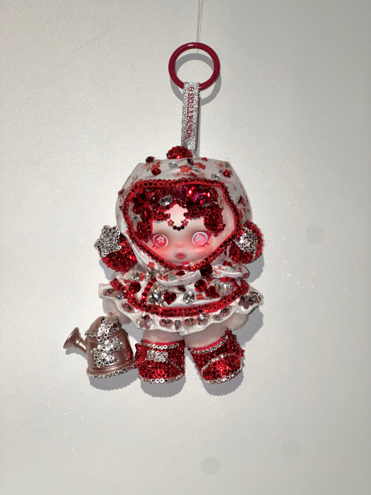 Amid Flowers Plush Doll Pendant