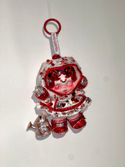 Amid Flowers Plush Doll Pendant