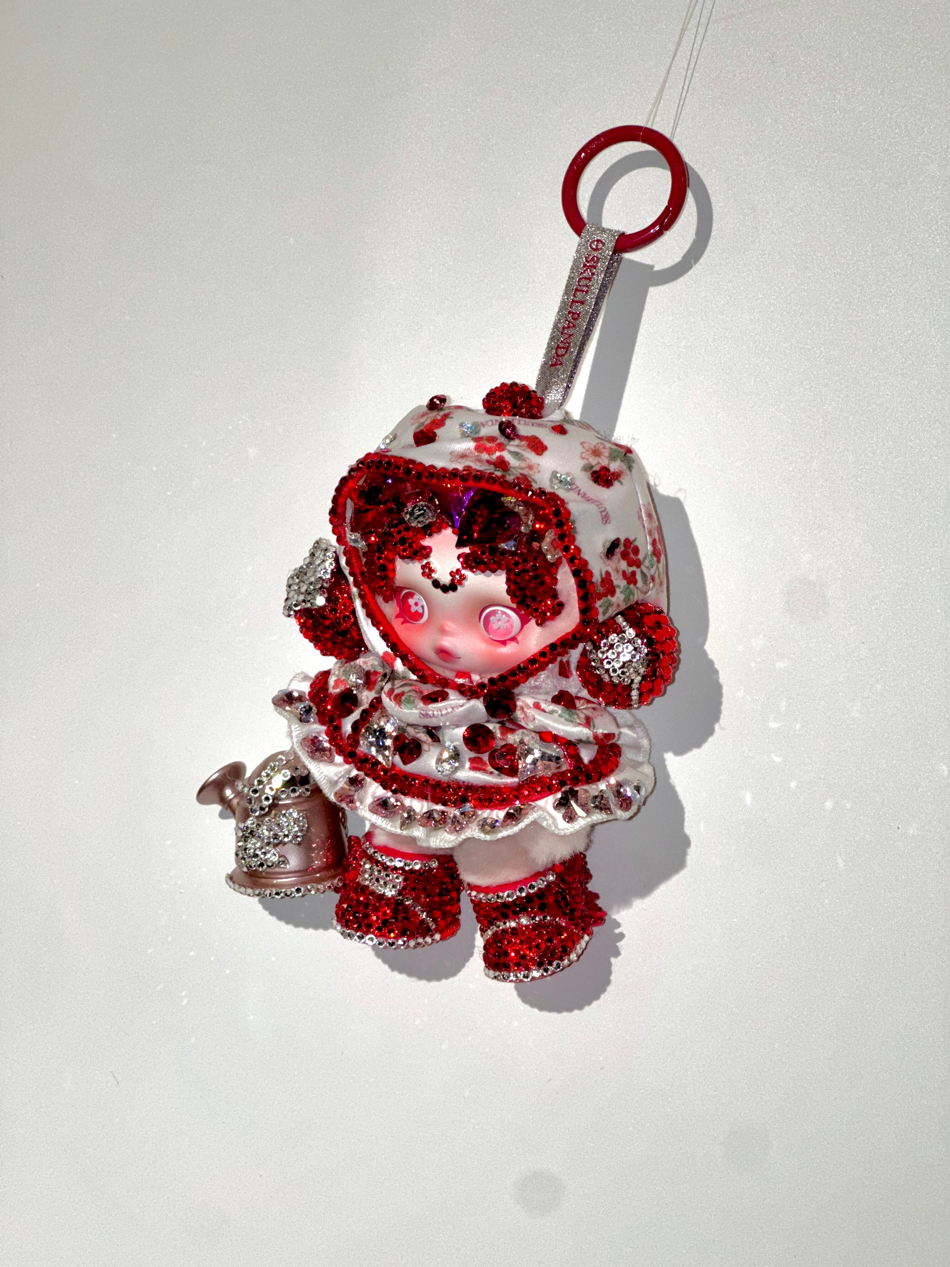 Amid Flowers Plush Doll Pendant