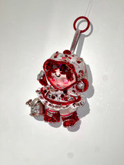 Amid Flowers Plush Doll Pendant
