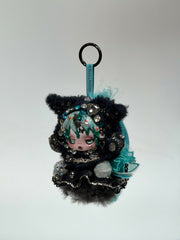 Secret Edition | Luxury Handmade Bling Skull Panda – Queen Chrysalis | My Little Pony Series | Partially Embellished with Swarovski Crystals | Customizable