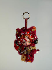 Secret Edition | Luxury Handmade Bling Skull Panda – Sunset Shimmer | My Little Pony Series | Partially Embellished with Swarovski Crystals | Customizable