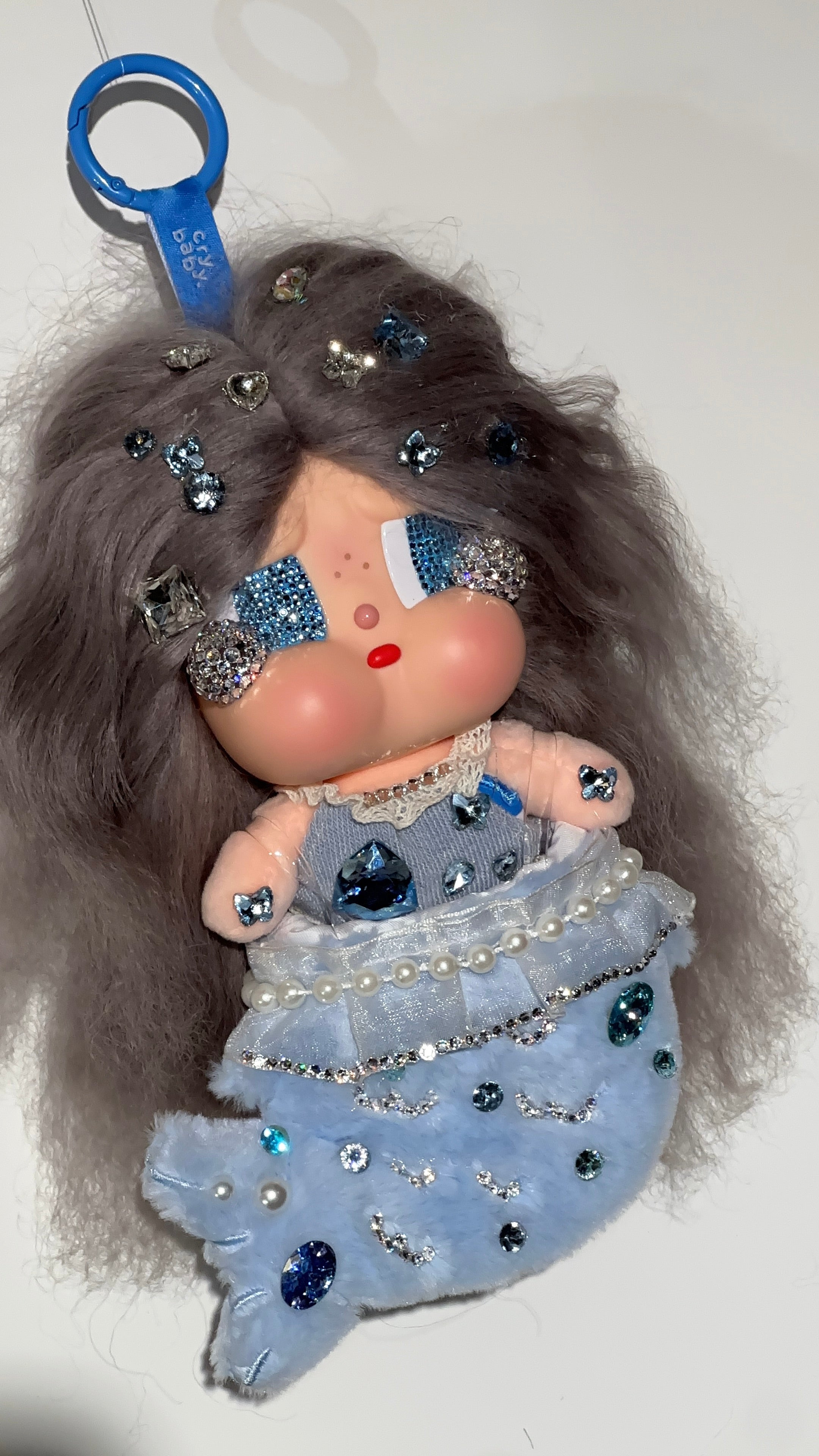 Authentic CRYBABY SUNBATHING – Luxury Crystal Hair Edition