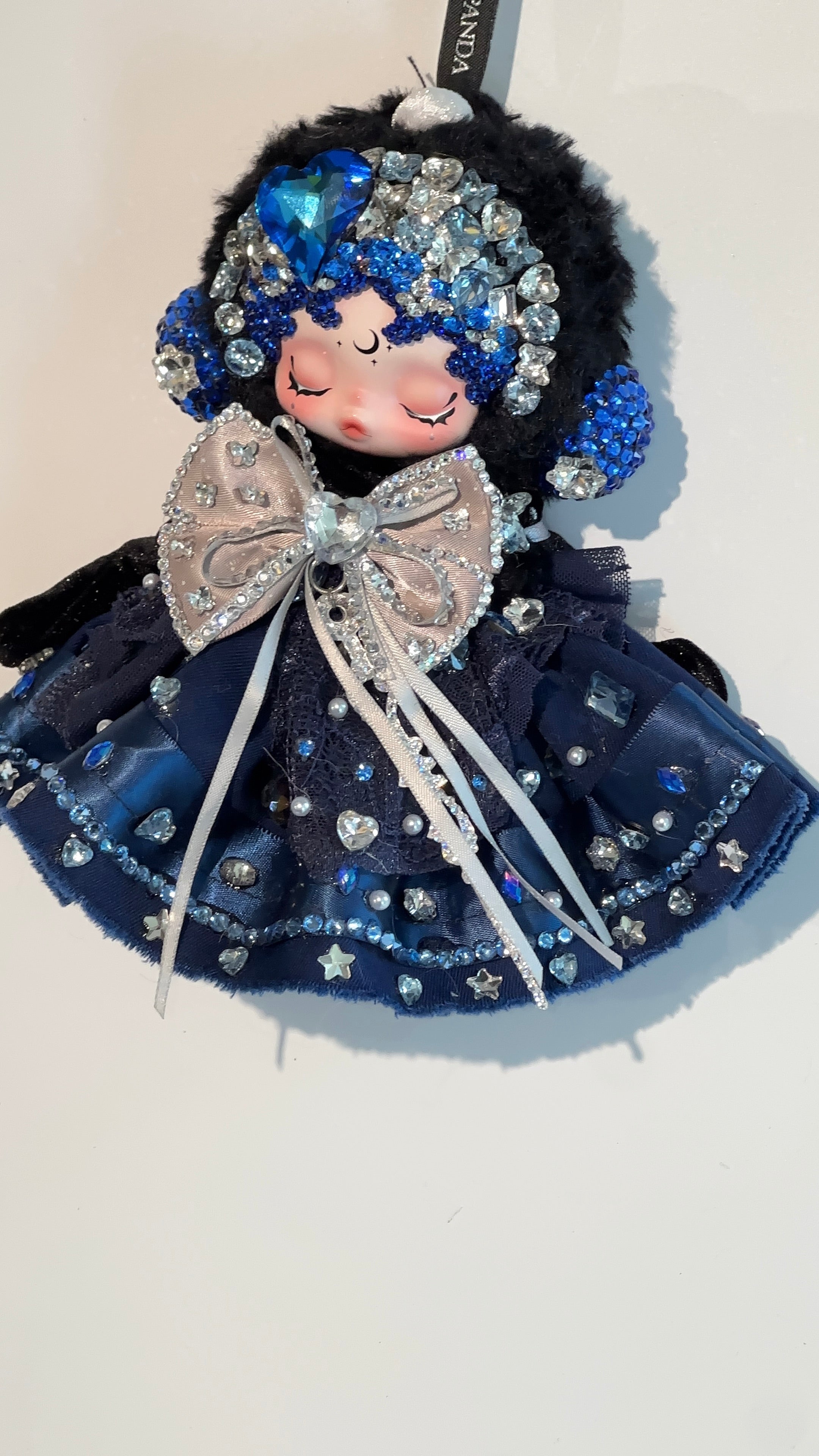 Darkness – Hand-Crystallized Collectible Doll