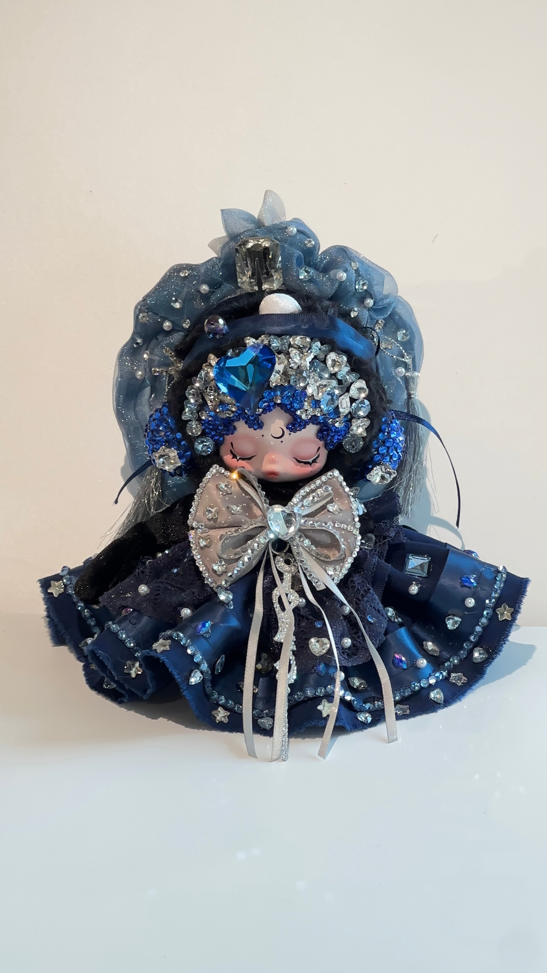 Darkness – Hand-Crystallized Collectible Doll