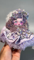Luxury SKULLPANDA “Ratty Bear” Doll | Swarovski Crystal Details | Premium Doll Outfit | Handmade & Customizable