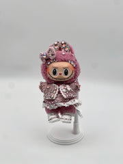 Lychee Berry-THE MONSTERS Exciting Macaron Vinyl Face (Custom Bling Edition)